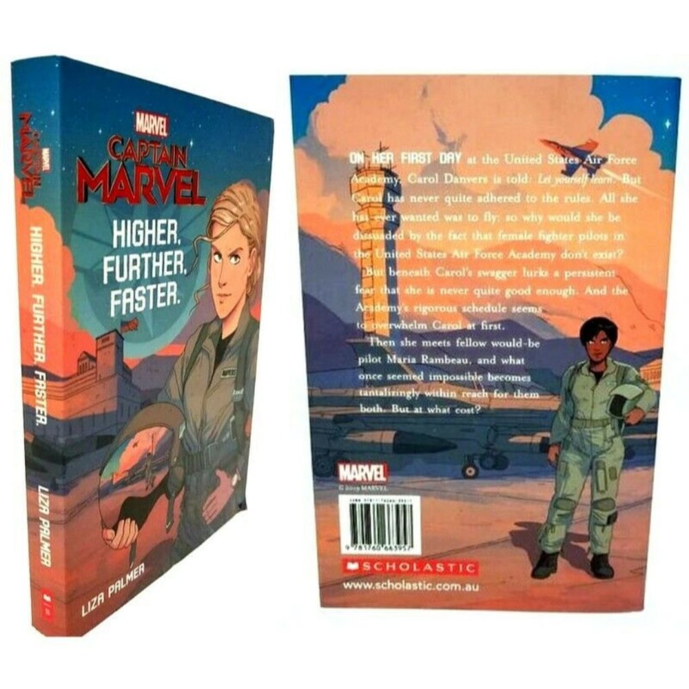 Marvel Captain Marvel Chapter Book
